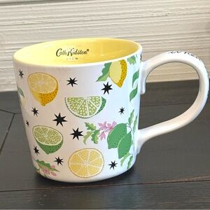 Cath Kidston Lemon & Limes WHEN LIFE GIVES YOU…..Coffee Tea Mug NEW